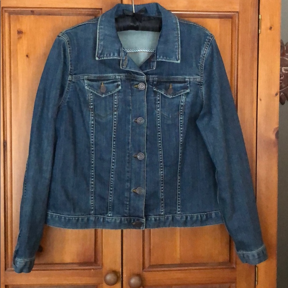 Land’s End Denim Jacket sz PL 14/16